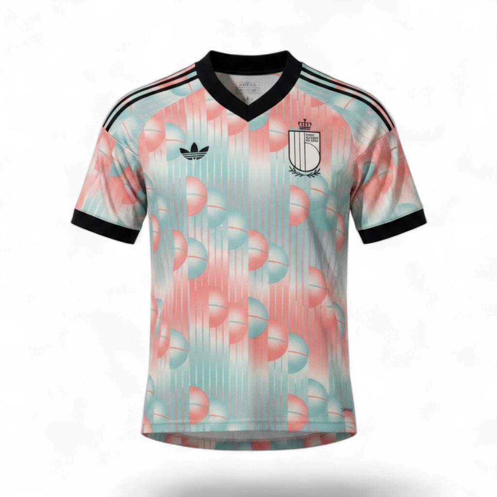 Belgien Auswärts World Cup 2026 Fan-Replica