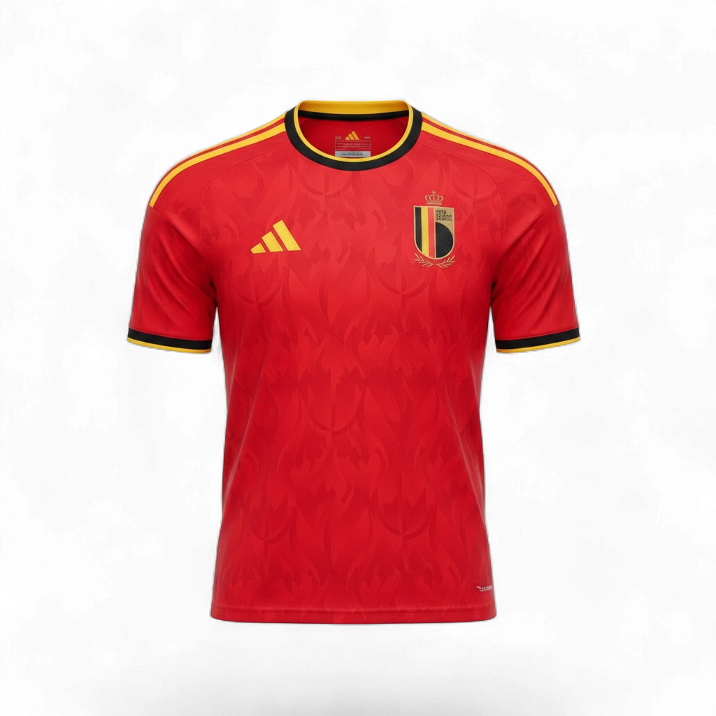 Belgien Heim World Cup 2026 Fan-Replica