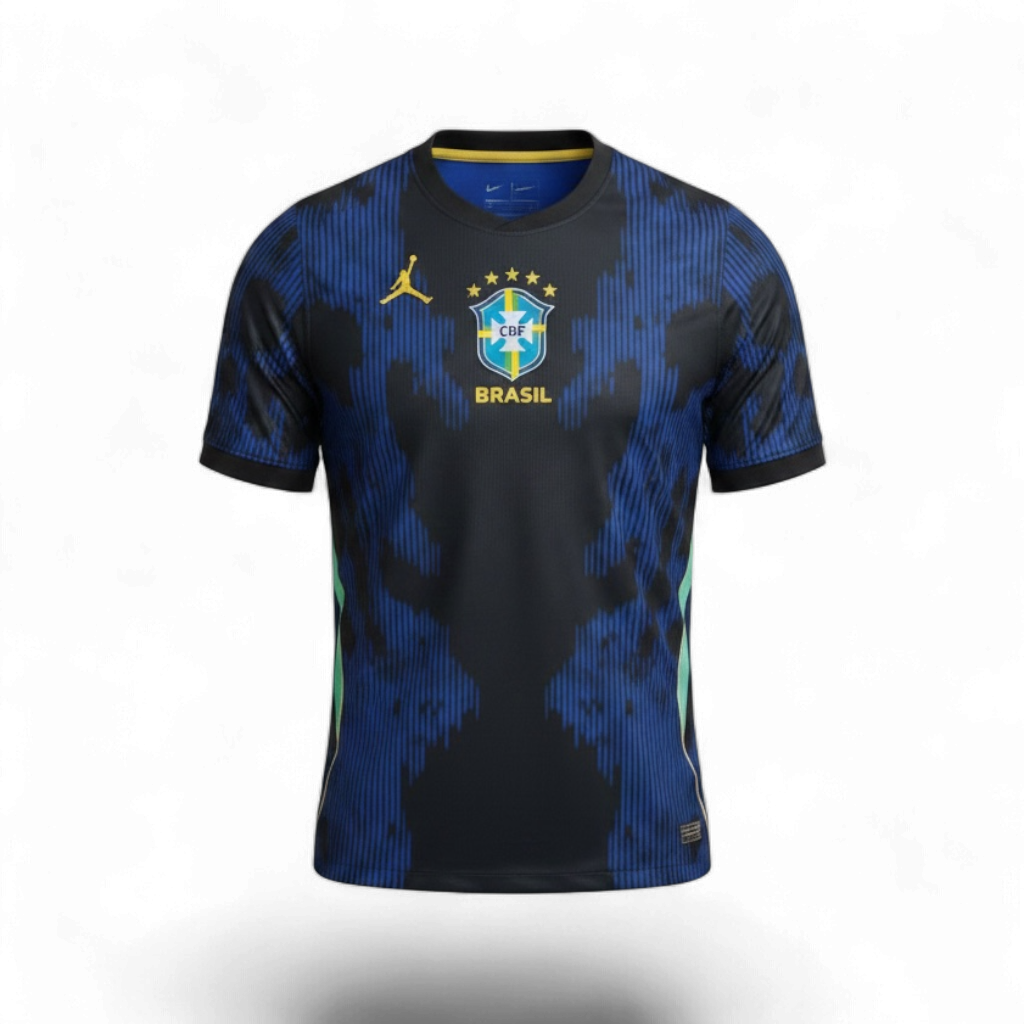 Brasilien Auswärts World Cup 2026 Fan-Replica