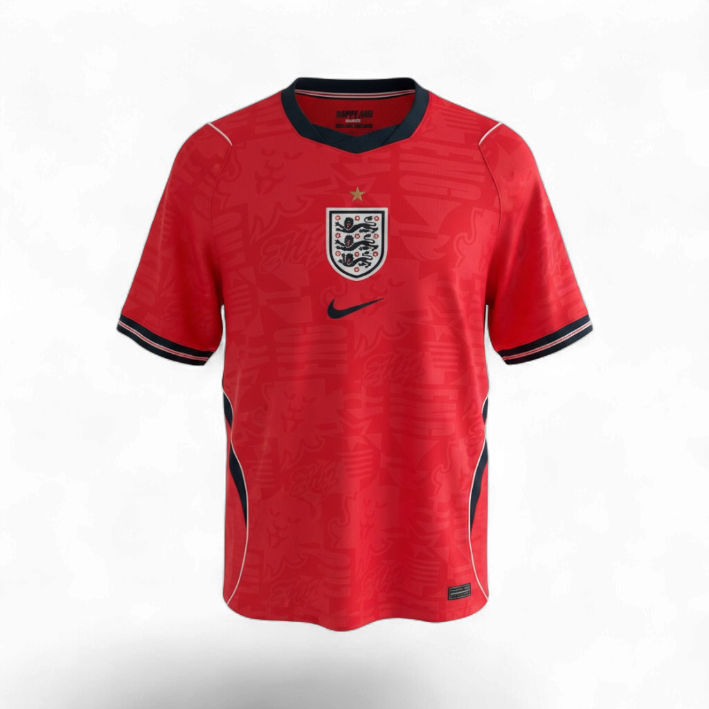 England Auswärts World Cup 2026 Fan-Replica