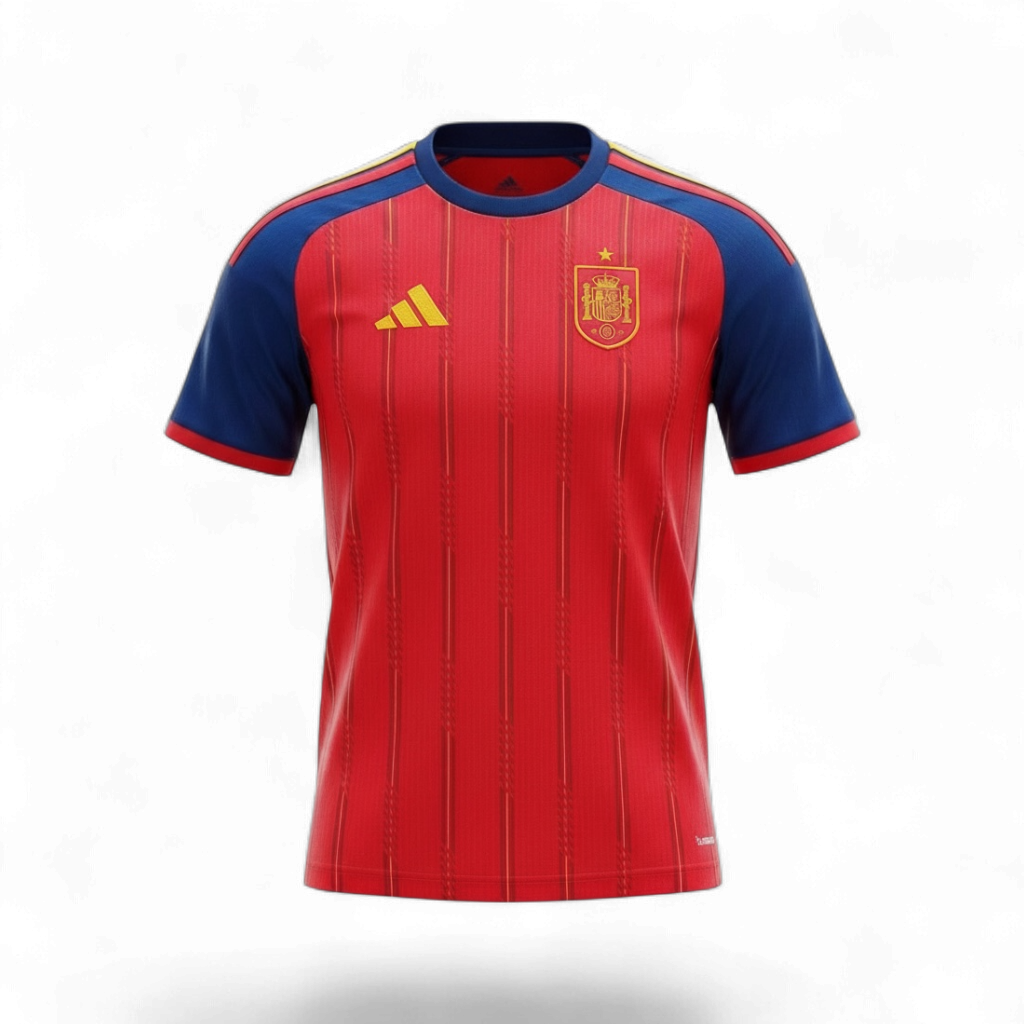 Spanien Heim World Cup 2026 Fan-Replica